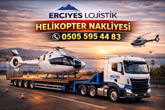 Karayolu ile helikopter taşımacılığı